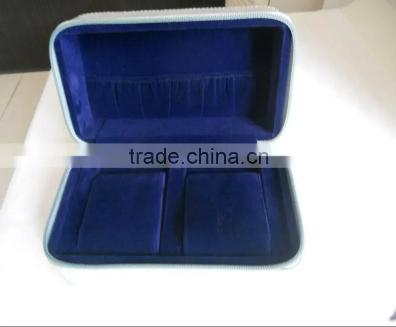 Custom leather watch box for double