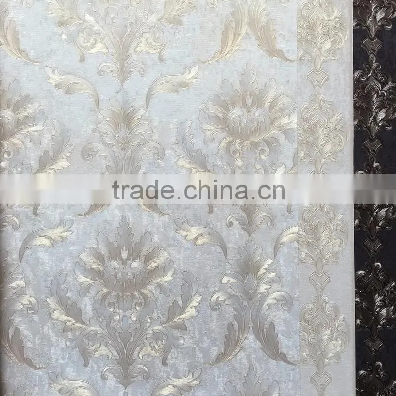 Korea modern flower pvc wallpaper