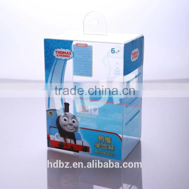 hot selling clear cheap hot staming packaging boxes