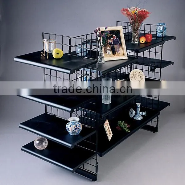 Wire display shelf rack