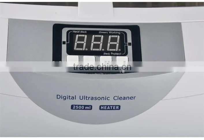 2.5L Stainless Steel Tank Ultrasonic Cleaning Machine Dental, Ultrasonic Cleaner