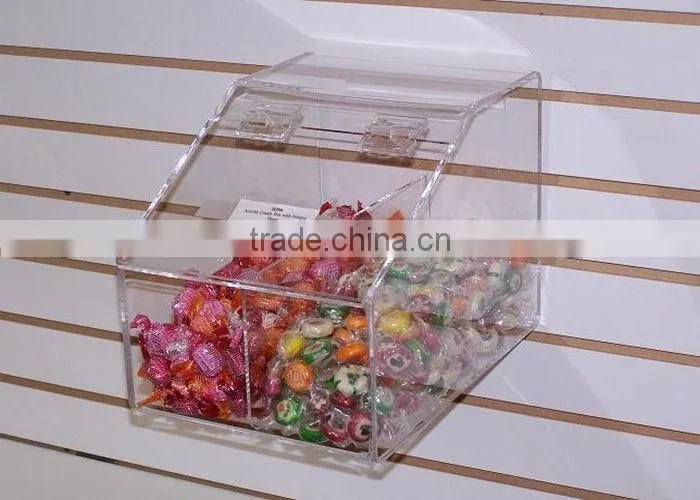 Acrylic Candy Bin With Lid,Acrylic Candy Box,Acrylic Chocolate Box
