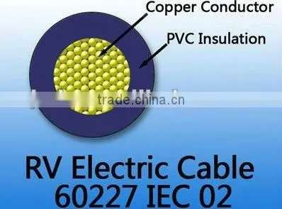China CCC extra flexible electrical cable wire 10mm CU/PVC