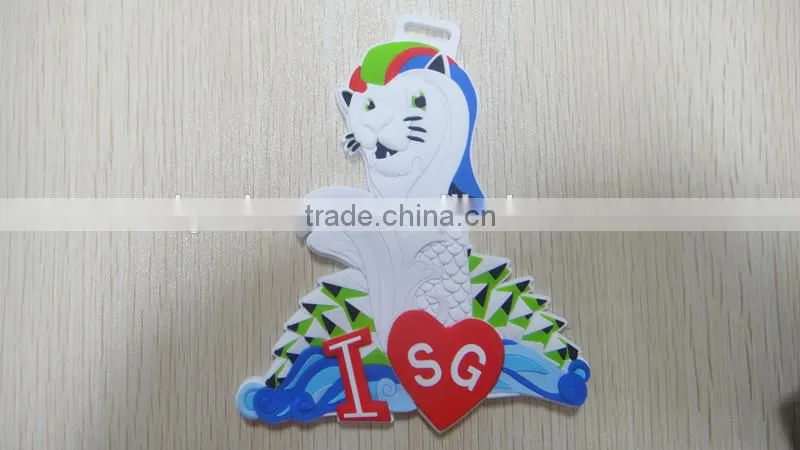 Custom Soft Pvc Hotel Luggage Tag