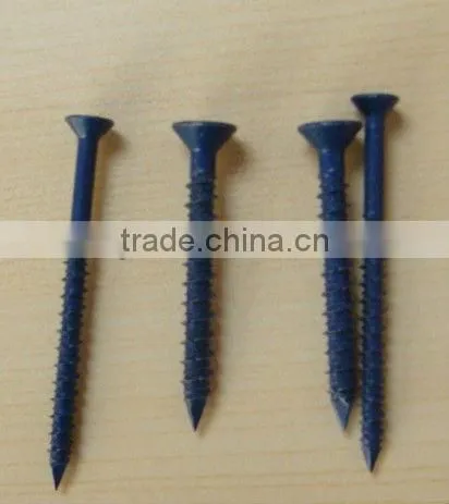 cuntersunk head concrete screw blue respert