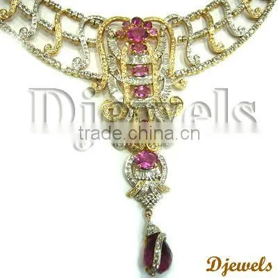 Bridal Necklace Sets, Gold Necklace Sets, Diamond Jewellery