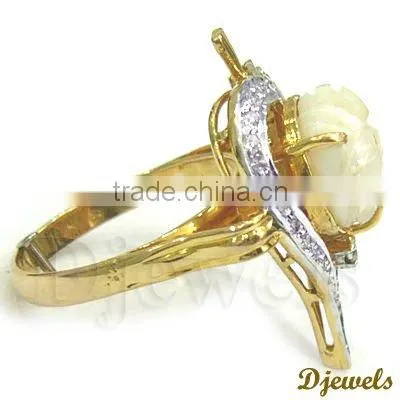 Diamond Gold Engagement Rings, Ladies Wedding Rings, Diamond Jewelry