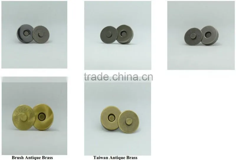 prompt delivery clothes accessory washable hidden PVC magnet from china supplier