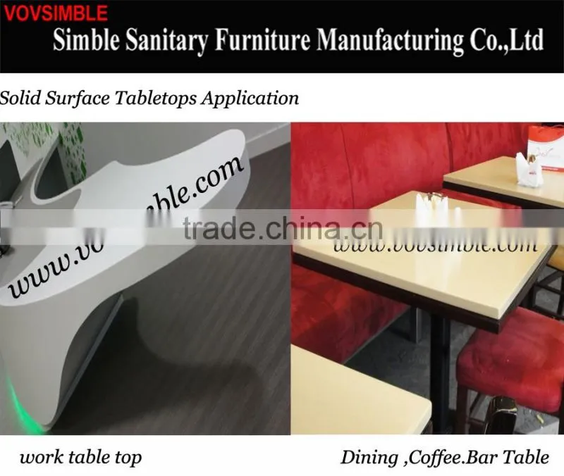 lighted reception desk/reception desk display case/desk reception
