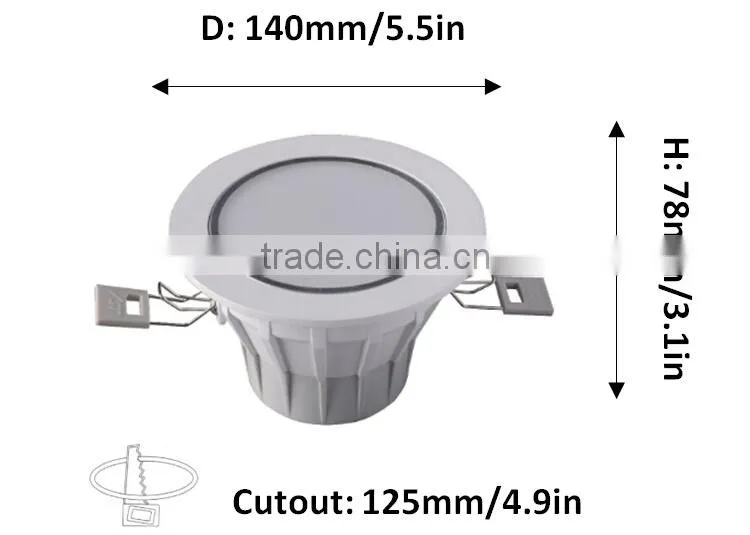 Kitchen hood led light / Cleanroom lighting led / 4 inch recessed lighting