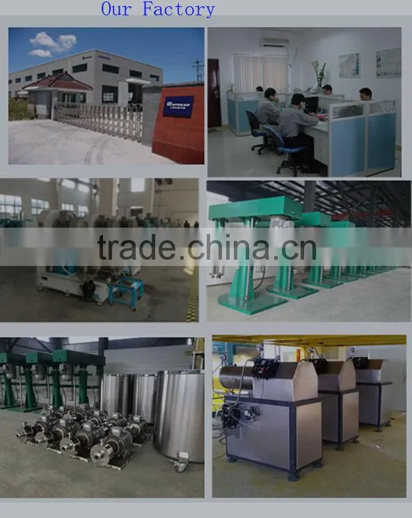 Pin type bead mill for industrial paint