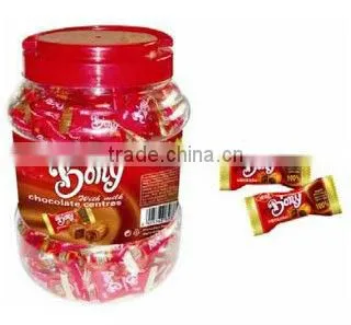 filled soft toffee candy