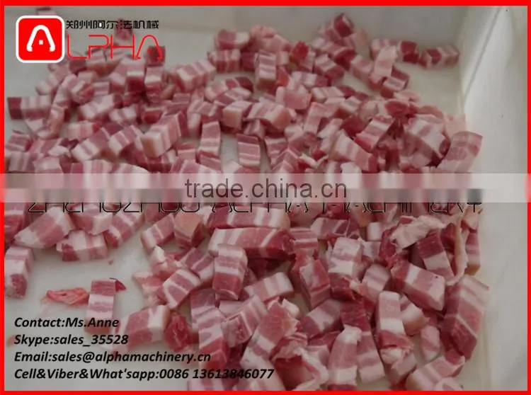 High quality meat cube cutting machine/meat cubing machine/meat dicing machine