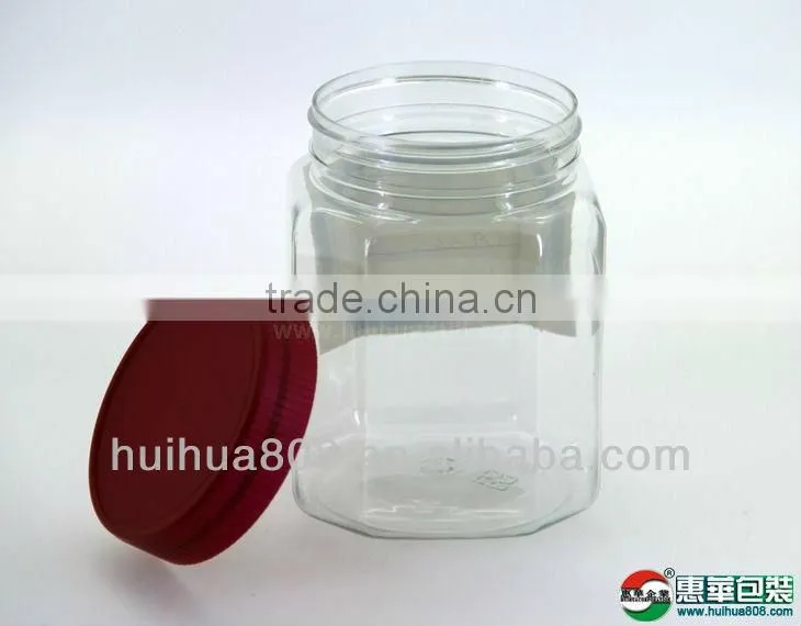 plastic PET candy jar
