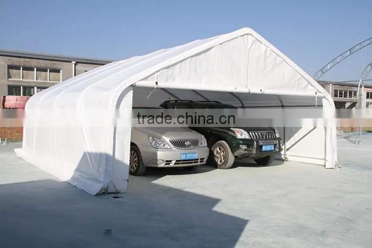 Peak Waterproof Two-Car Garage Shed