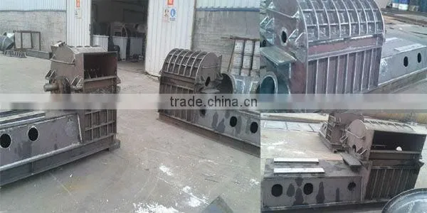 CS 2015 Multifunctional hammer mill with blower cyclone air lock bag type dedustor