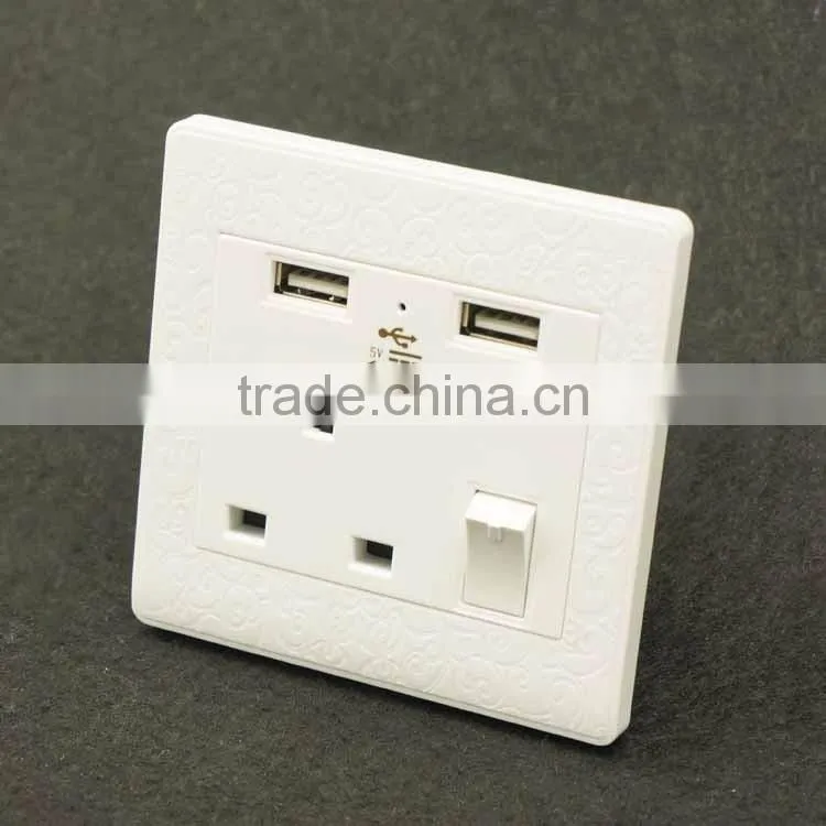 usb charger extension socket universal wall outlet socket power strip