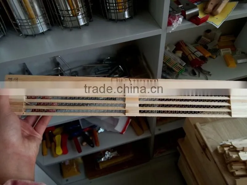 Chinese Champion bee pollen trap with different rows for collecting bee pollen