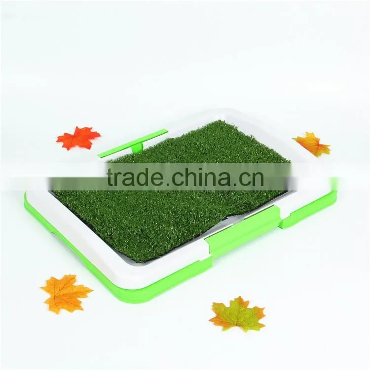 Pet washing toilet ,Dog Puppy Pet Indoor Training Toilet, Green
