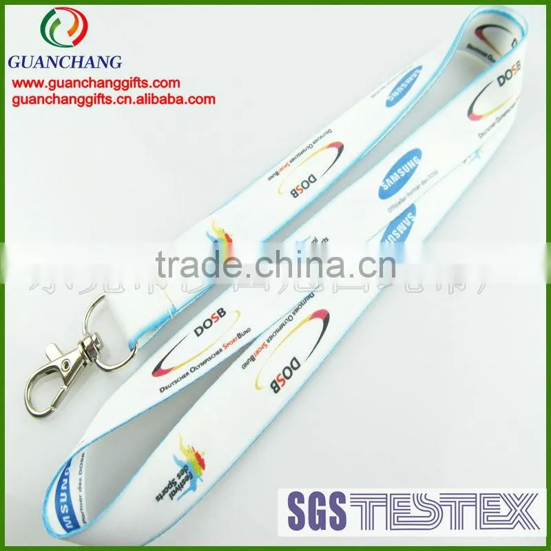 OEM custom yoyo badge reel id card holder nylon lanyard strap