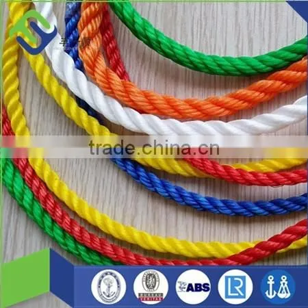 colorful twisted PE fishing rope for sale