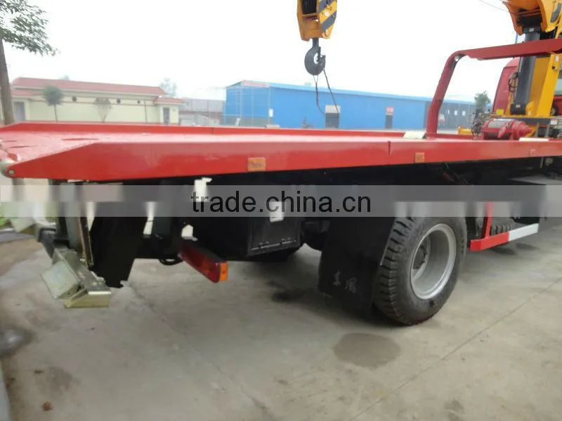 FOTON towing wrecker with crane,Hook Lift Road Wrecker