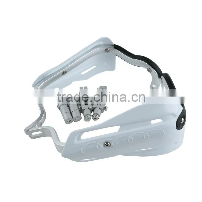 For Honda Kawasaki Yamaha Dirt KTM MX ATV New White 7/8" Handguards Hand Guards