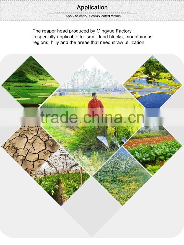 MINGYUE 2016 new design crop reaper head 4GL120