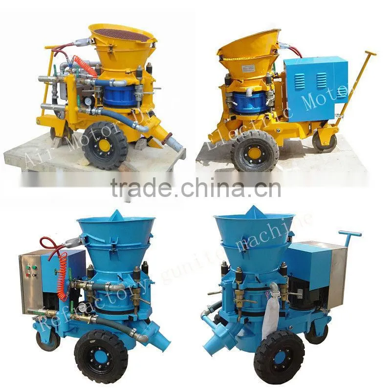 GZ-3E Electric Drive Type Dry -mix Shotcrete Concrete Spraying Machine Factory