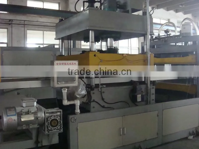 Double worktables PS fully automatic vacuum forming machine