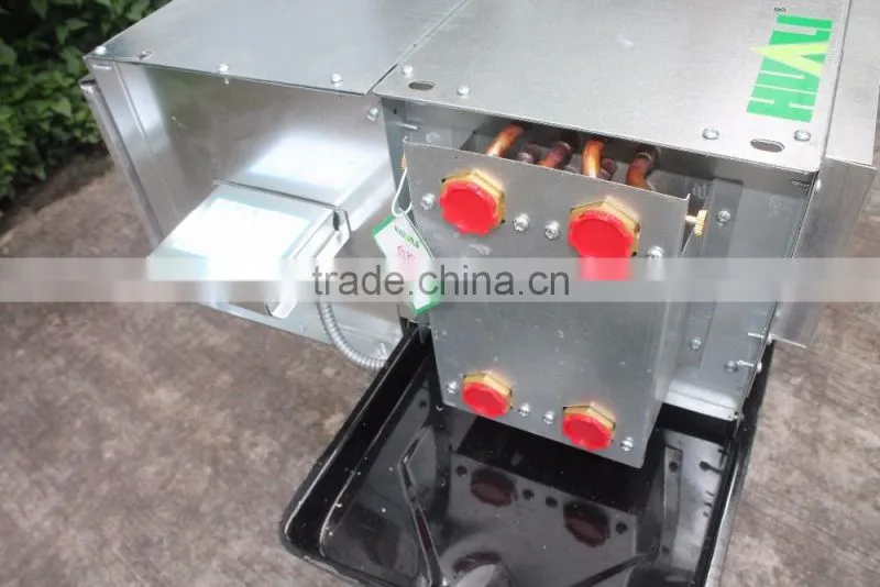 4 Pipe Horizontal concealed ducted Fan Coil Unit with 2 way valve