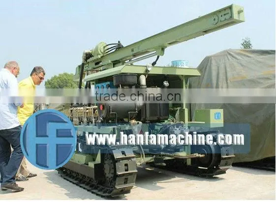 most popular on the market!!perfect drill rig,high efficent!!! HF100Y DTH Drilling Rig for Mining