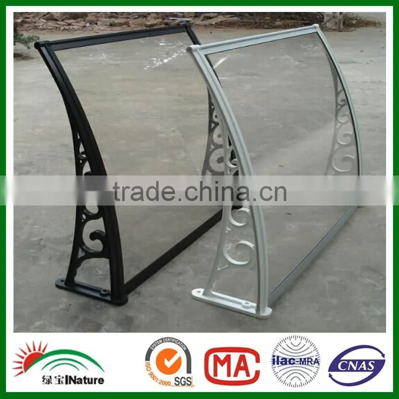 Alibaba com china supplier.Smart shade canopy. Polycarbonate awning.Door canopy.Window awning.