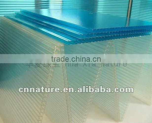 UV-protected Polycarbonate hollow sheet