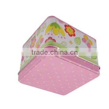 square wholesale tin boxes