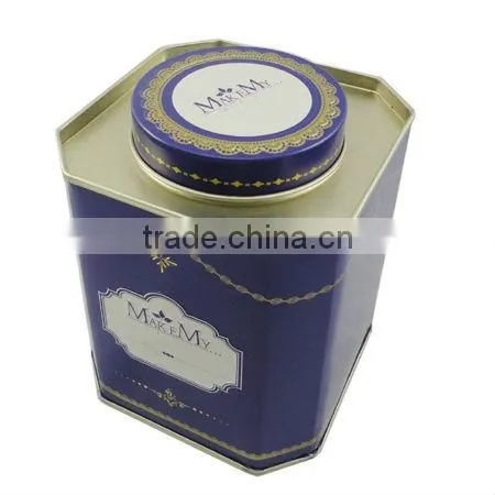 square coffee tin canister