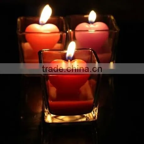 Wholesale square crystal candleholder
