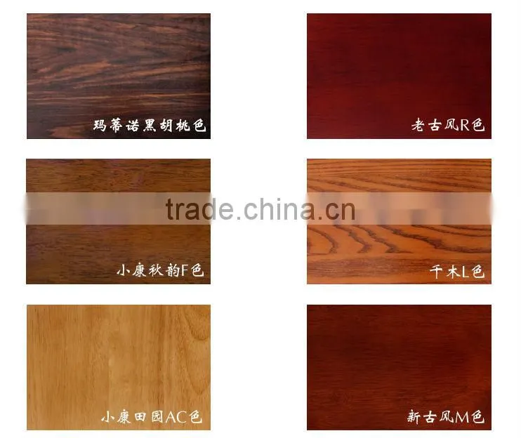 Simple Modern Rubber Wooden Computer Desk for Studying