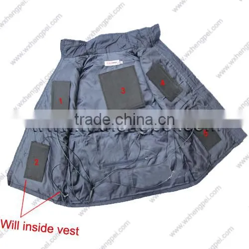 rechargeable heating vest/ heating leisure vest for women