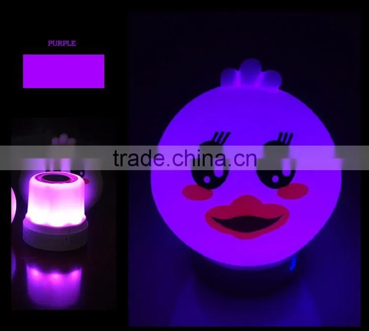 New products mp3 hot videos free download led night light kids waterproof speaker bluetooth