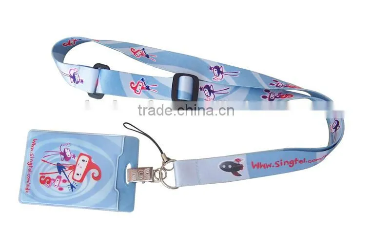 Custom printed polyester lanyards, satin ribbon lanyards, printed lanyards
