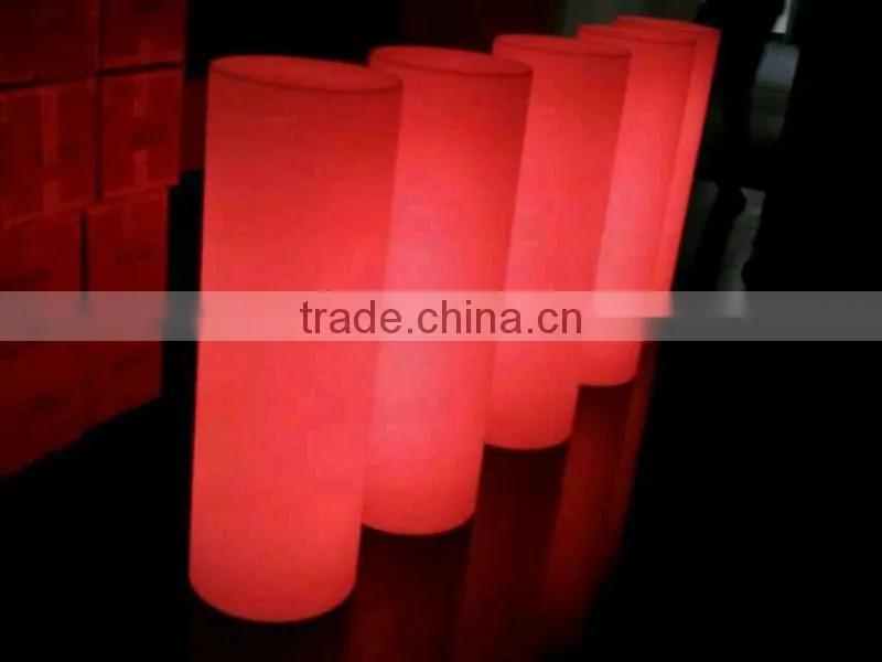 battery powered led bar lamp cylinder table lamp led cylinder color changing