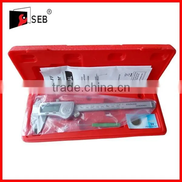 LCD Display 12" Digital Caliper With 1/64 Fraction