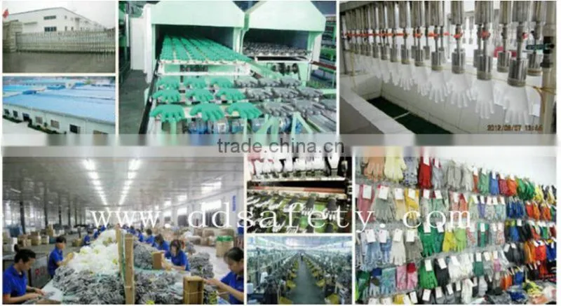 DDSAFETY With 5Years Experience Blue Pvc Glove Professional Manufacturer