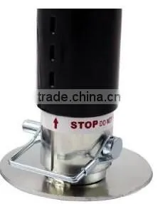 3500LB Electric Trailer Power Tongue Jack Black Battery 12 Volt