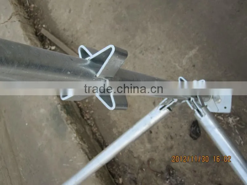 Factory supply durable Q235 steel layher trestle kwikstage scaffolding