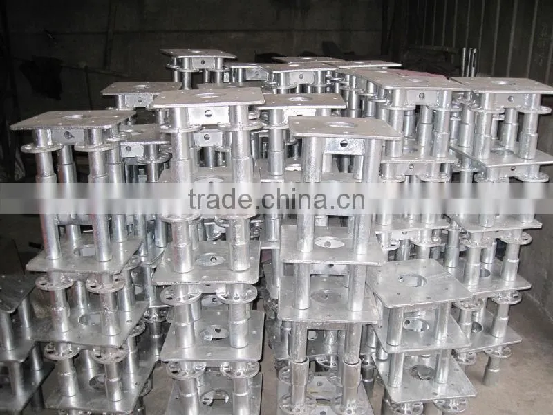 Ringlock scaffolding accessory diagonal brace cast steel head