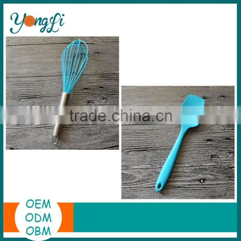 Silicone Kicthen Cooking Tools Spatula Cooking Spoon Soup Ladle Egg Turner Kitchen Accessories Silicone