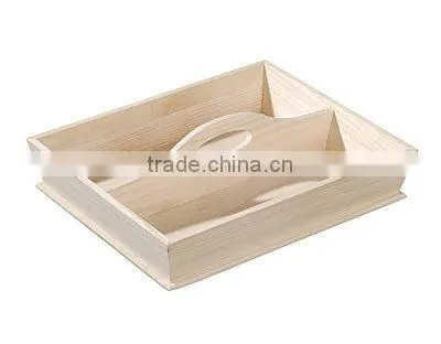 custom wooden tray, wooden tray with handles