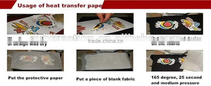 Wholesale laser t-shirt heat transfer paper